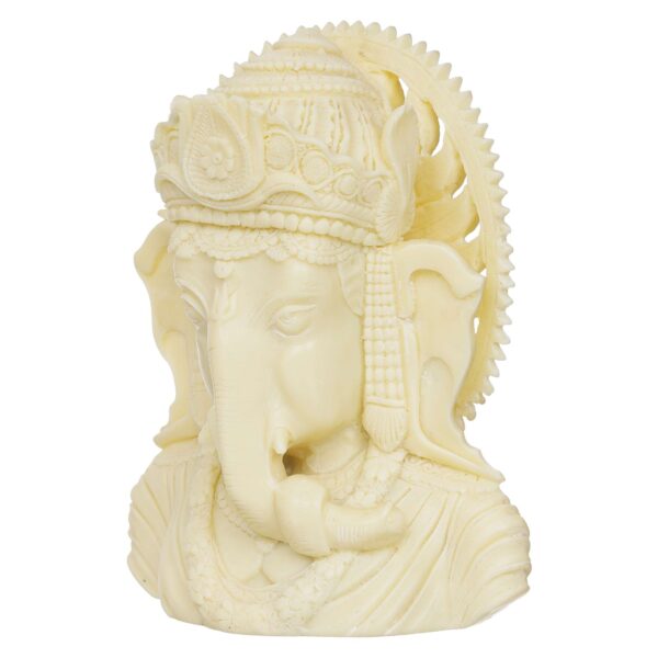 Marble Ganesh ji Statue Idol Murti for Home Decor Office Desk? for HomeDecor Decoration Gifting -2 - Image 3