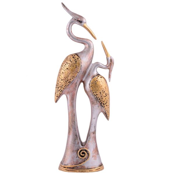 Good Luck Golden Swan Home Decor Showpiece, Idols, Figurine for Home Office Decor| Gift Item - Image 2