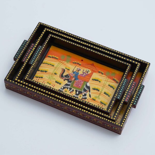 Wooden tray - Image 3